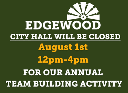 Closed for Team Building