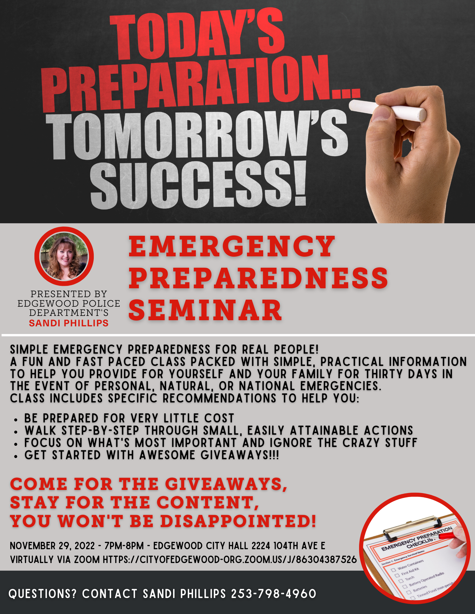 Emergency Preparedness Seminar