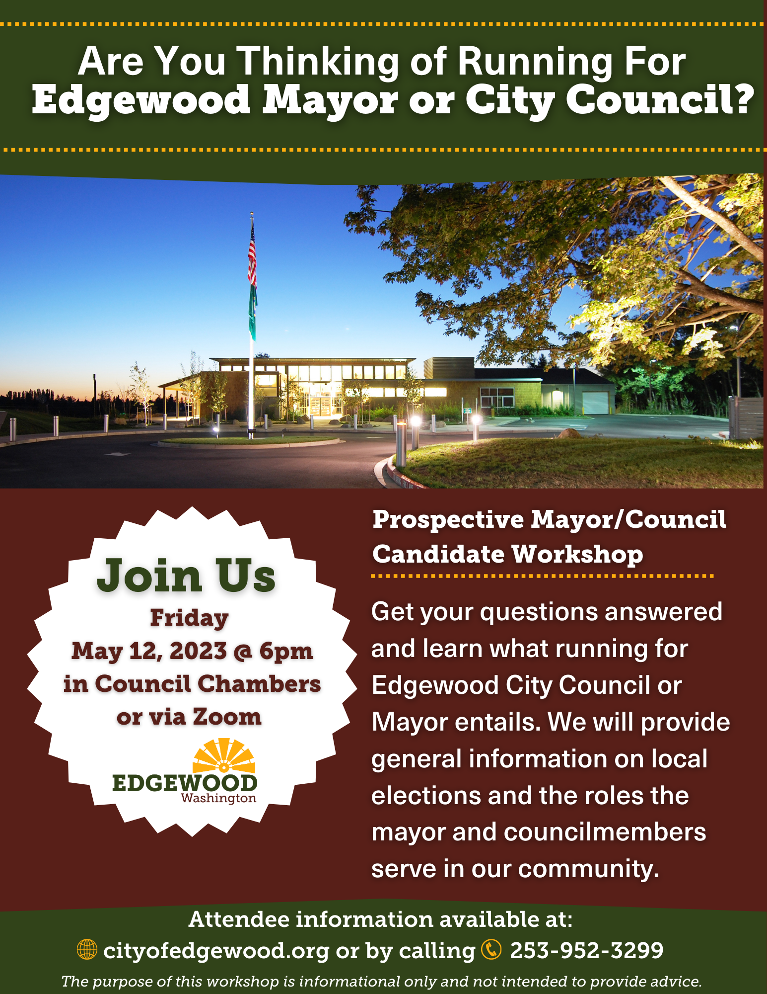 Are You Thinking of Running For City Council